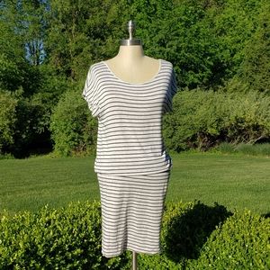 Soft Joie Kyler Stripe Jersey Knit Blouson Dress